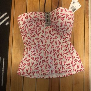 Sperry Topsider Lobster Tankini Small